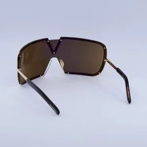 ?️ New Valentino V-ROMASK VLS-120B Sunglasses - Light Gold Frame, Brown Lenses Valentino | Accessories | New Valentino Vromask Vls2b  main image 3